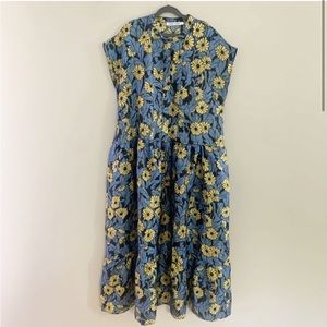 Samsoe Samsoe Margo high neck shirt dress Marguerite L